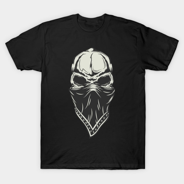 skull masked T-Shirt by ShirtyLife